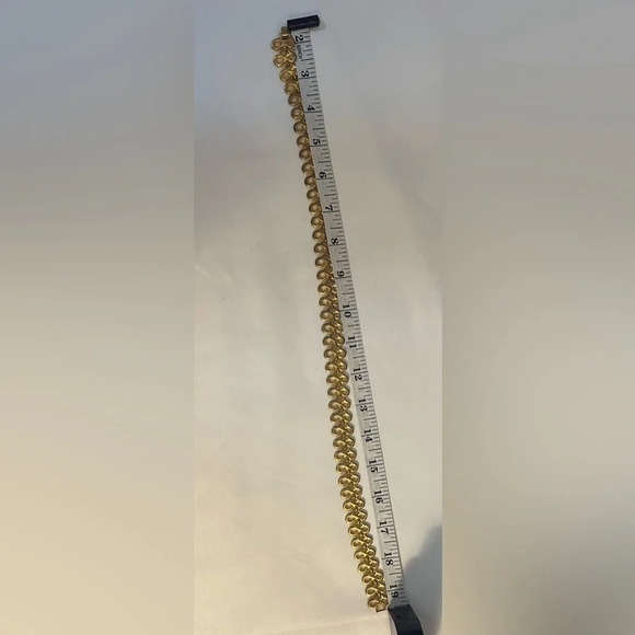 Goldtone choker necklace - Picture 4 of 4